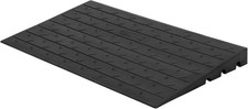 3" Rise Heavy Duty Rubber Threshold Ramp 2500 lbs 24 x 42 x 3 in for Doorways