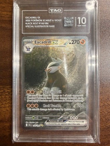 Excadrill ex graded TAG 10 for sale on eBay