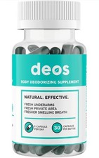 Internal deodorant supplement - Full body deodorizer for gut health, skin...