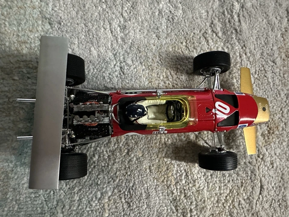 Modellino Exoto F1 1:18 Lotus 49B Graham Hill 1968 – Con Scatola - Immagine 2 di 4