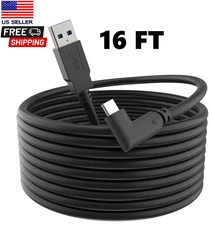 Syntech Link Cable 16 FT Compatible with Oculus/Meta Quest 3/Meta Quest 3S, Ques