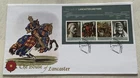 GB QEII 2008 The House Of Lancaster And York Buckingham FDC Henry V Archer SHS