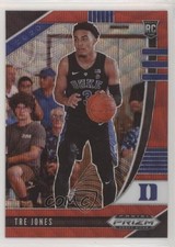 2020-21 Panini Prizm Draft Picks Ruby Wave Prizm Tre Jones #77 0o1