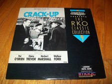 CRACK-UP Laserdisc LD RKO CLASSIC COLLECTION EXCELLENT CONDITION VERY RARE 