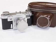 Zeiss Contax IIa 35mm Rangefinder camera & 50mm 1:2 Zeiss Lens EXC++, Late L s/n