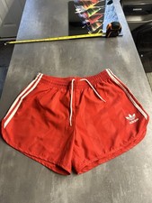Retro Adidas Originals Swim Shorts Medium Red