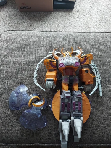 Transformers Armada Supreme Class Unicron Working Lights, Plus Minicron