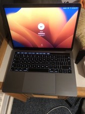 MacBook Pro 2017 13inch 8GB RAM ( includes charging brick and cable)