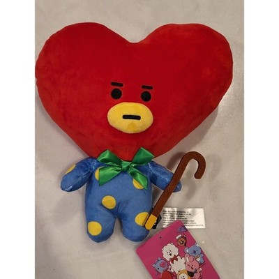 BT21 x Line Friends Friendly Tata Bow & Cane 12'' Plush BTS  V  K-Pop Round 1