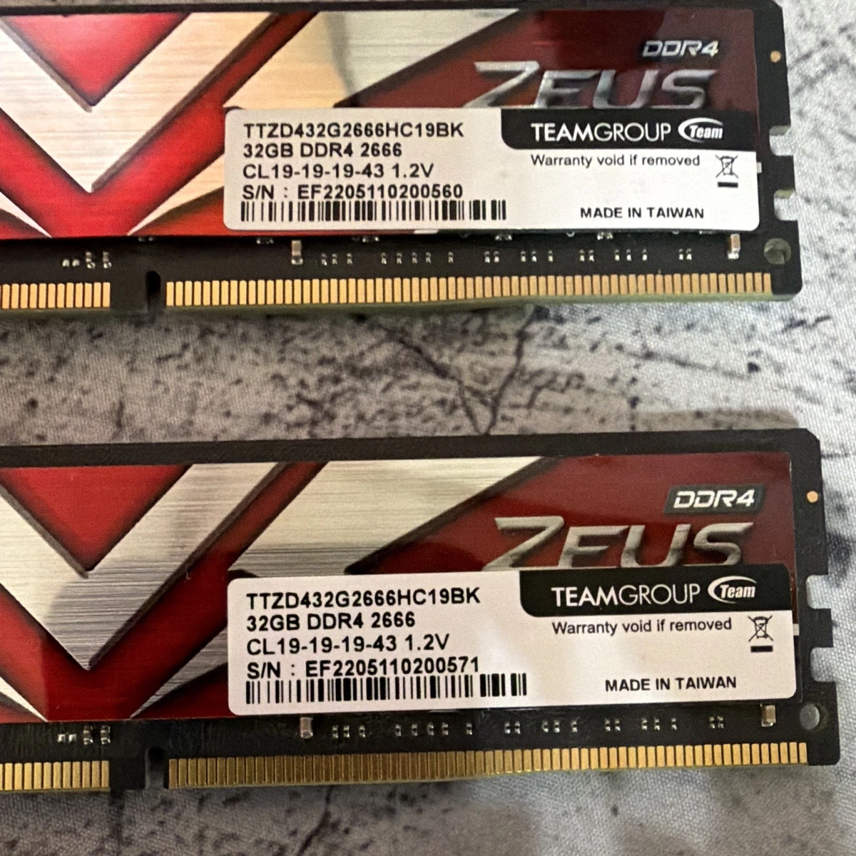 Team Group PC4-21300 (DDR4-2666) Bus Speed DDR4 SDRAM Memory (RAM