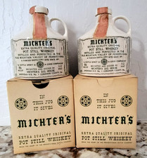 2 Vintage 1958 Michters Pot Still Whiskey 1/2...