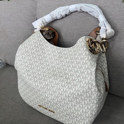 Michael Kors 'Lillie' Handtasche Offwhite  neu