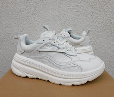 UGG CA1 WHITE LEATHER SNEAKER ACTIVE COMFORT SHOES, WOMEN US 10/ EUR 41 NIB