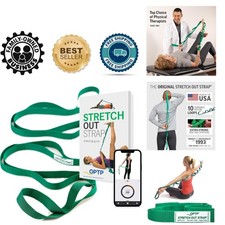 The Stretch Out Yoga Strap - USA-Made 6' Exercise Strap for Flexibility