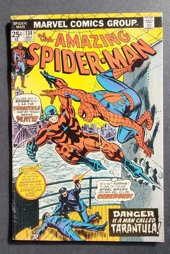 Amazing Spider-Man #134 | 1st App of Tarantula | 2nd Punisher | MVS | VG/FN