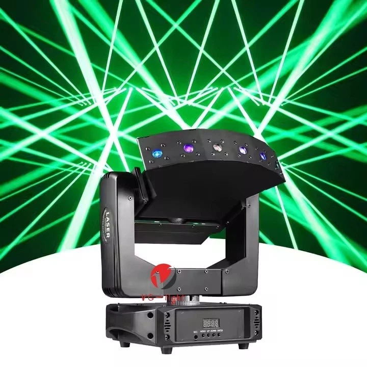 NEW Laser Moving Head Stage Light RGB 3IN1 6 eyes Beam XYZ Laser Light Infinite - Image 4 of 4