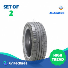 Set Of 2 Used 20550r17 Michelin Defender 2 93h - 932 Set Of 2 Used 20550r17 Michelin Defender 2 93h - 932