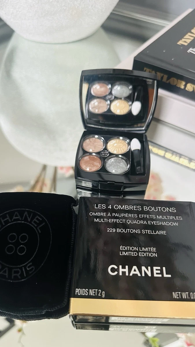 CHANEL Les 4 Ombres Boutons Eyeshadow 4 Shades # 229 Fall 2025 | eBay