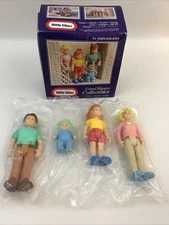 Little Tikes 5523 Grand Mansion Dollhouse Family Mom Dad Sister Baby RARE NIB