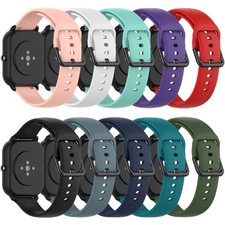 QGHXO Band Replacement for Amazfit GTS 4/4 Mini/3/2/2e/ Small, 10PCS Bands