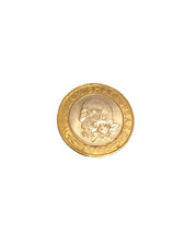 two pound coins for sale with skull