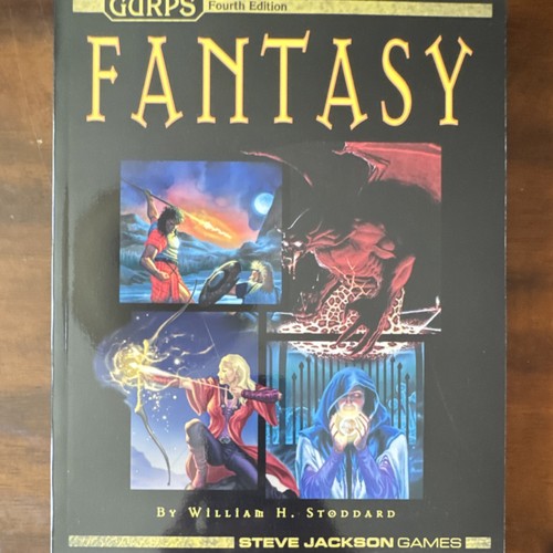 Steve Jackson Games GURPS Fantasy Fourth Edition 2009 SJG 01-1001