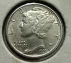 New ListingMERCURY SILVER DIME COLLECTIBLE USA PRE30s