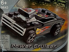 Lego Power Cruiser 8643 Racers Minifigure Building Set Tiny Turbos Retired 2005