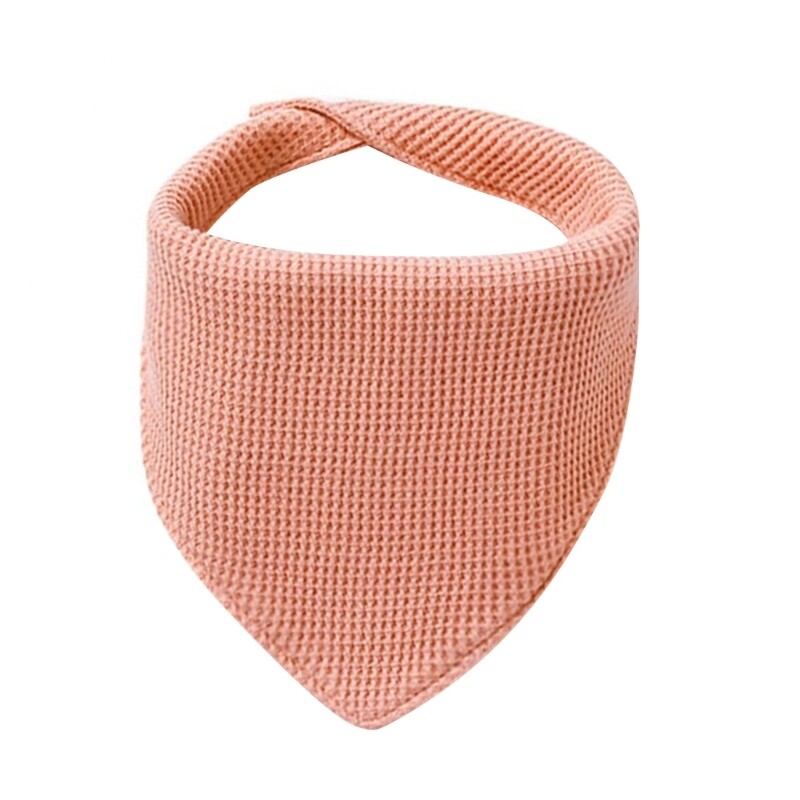 Infant Drooling Bibs Baby Bibs Breathable Teething Bibs Solid Color Burp Cloths - Picture 12 of 14