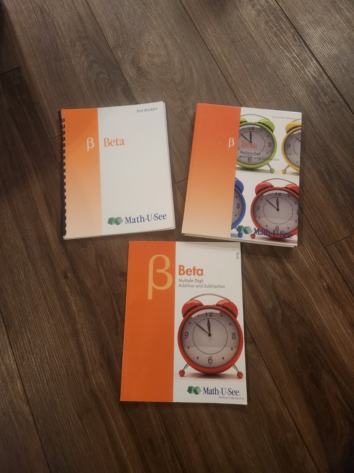 Math-u-see Beta Instruction Manual & Test Booklet