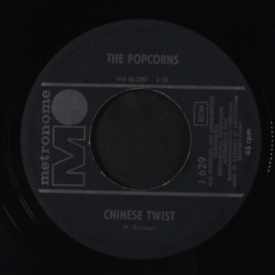 POPCORNS: chinese twist / zero-zero METRONOME 7'' Single 45 RPM