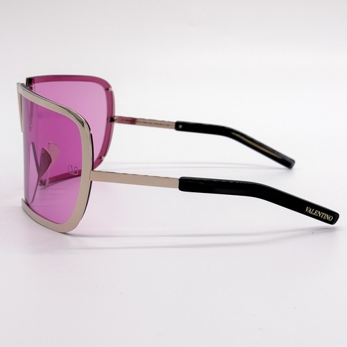 NEW VALENTINO V-ROMASK VLS-120C UNISEX PINK TITANIUM SUNGLASSES VALENTINO - Picture 7 of 13