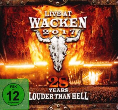 Various Hard Rock(CD/DVD Album)Live at Wacken 2017 - 28 Years Louder Th-New