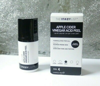 The Inkey List Apfelessig Säure Peeling 30ml volle Größe neu unbenutzt verpackt