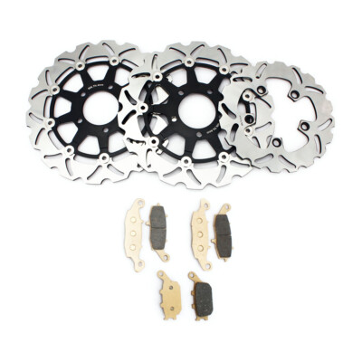 Rezo Wavy Stainless Steel Rear Brake Disc Rotor For Suzuki SV650/S (2003-2012)