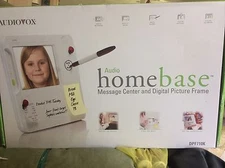 Digital Picture Frame 7" and Voice Message Recorder Audiovox Homebase DPF710K