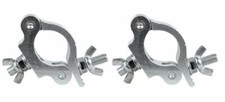 2 Chauvet DJ CLP-15N Narrow 360 Degree Lighting Clamp for 2" Truss Up To 330lb