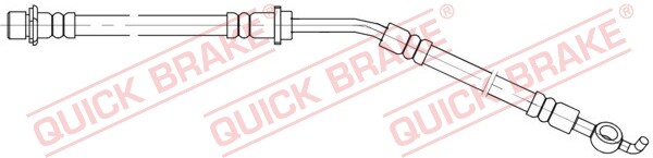Quick Brake 58.865 Bremsschlauch 250 Mm FüR Toyota Daihatsu-image