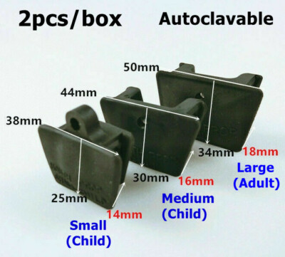 Dental Mouth Props Silicone Bite Block Autoclavable L/M/S Adult Child Latex Free