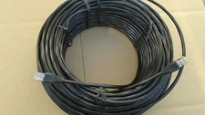 50ft  CAT-6 SHIELDED Outdoor Indoor Ethernet Cable UV Direct bury RJ45 Cable 