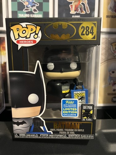 Funko Pop! Batman: Batman with SDCC Bag 