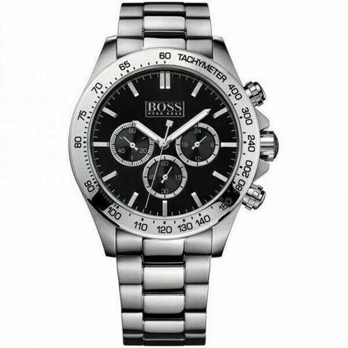 Welke Gewond raken Beter NEW HUGO BOSS HB1512965 IKON BLACK FACE, SILVER COLOUR MEN'S WATCH QUARTZ CHRONO | eBay Welke Gewond raken Beter NEW HUGO BOSS HB1512965 IKON BLACK FACE, SILVER COLOUR MEN'S WATCH QUARTZ CHRONO | eBay