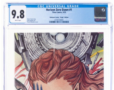 Horizon Zero Dawn #1 CGC 9.8 Peach Momoko Virgin Variant Cover