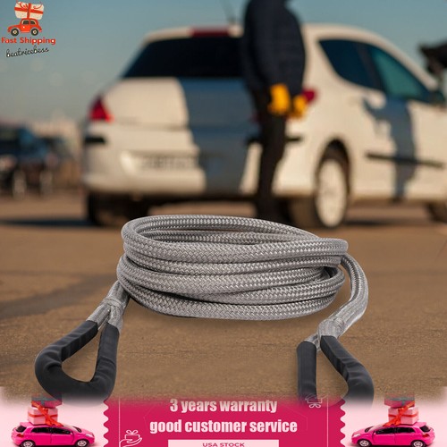 Road Recovery Kit Towing Ropes Recovery Rope w/ Shackles 6849.24kg/15100lbs - Foto 6 di 19