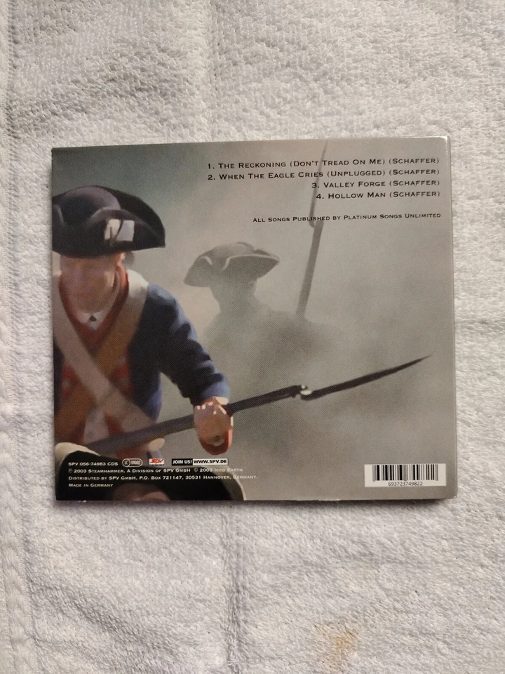 Iced Earth - The Reckoning - CD Digipak - OOP - Image 3 of 3