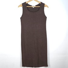 Vintage FRENCH RAGS Sleeveless Maxi Dress Women's 2 Pencil Sheath US Made Rayon