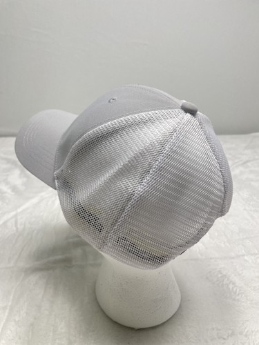 Tommy Bahama Hat Cap Adult Gray White Marlin Marlin Adjustable Mesh Trucker - Picture 4 of 12