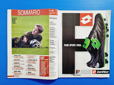 Guerin Sportivo N°44 2005 – Zanetti, Germania, Adriano – Vintage Football