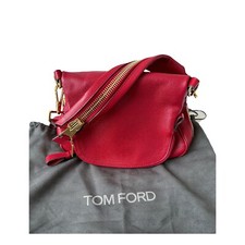 Authentic Tom Ford "jennifer" Red Leather Shoulder Bag - 2012 Release