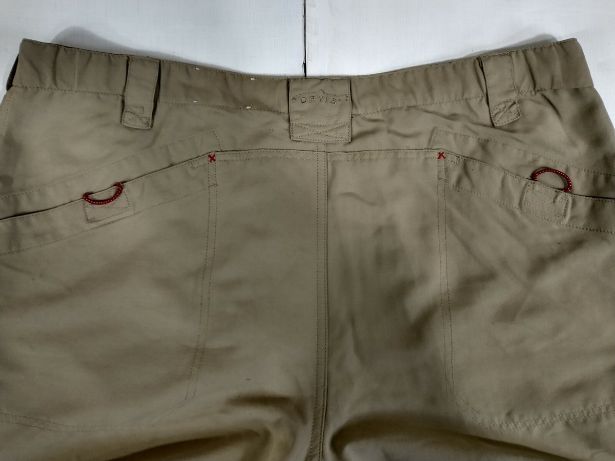 Pantalon De Pêche Orvis Trout Bum – Homme XXL – Gris – 100% Nylon – Occasion